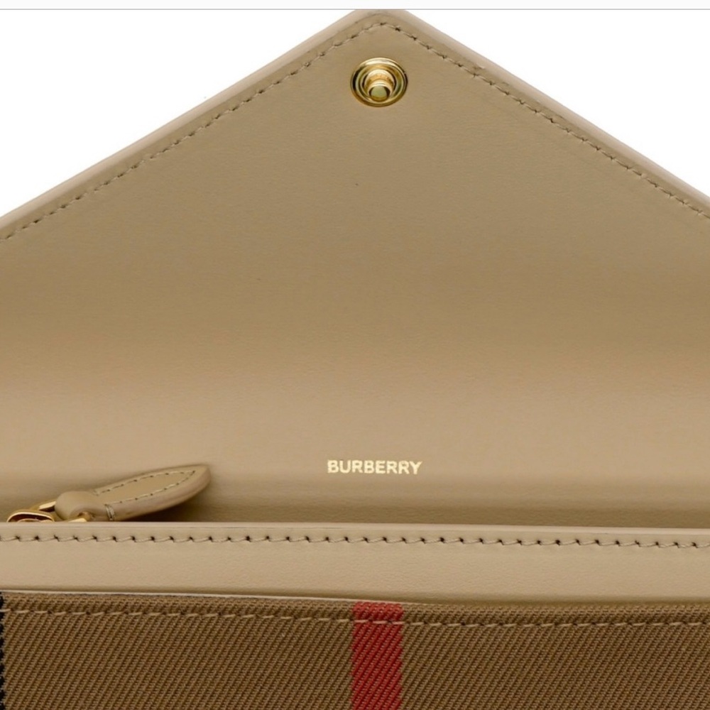 Authentic Lt Tan Envelope Wallet. - image 3